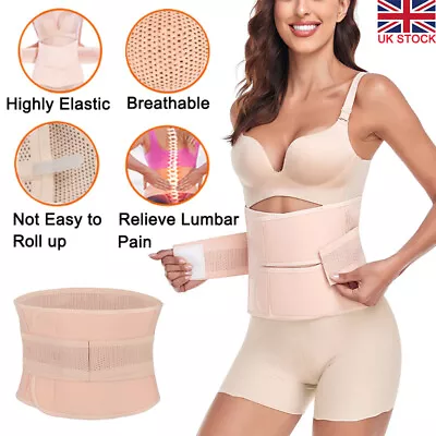 After Pregnancy Postpartum Belly Band Wrap Waist Belt Post Surgery Recovery UK • £8.79