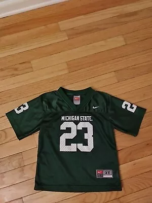 Michigan State Spartans NCAA Nike Team Toddler Football Jersey Size 3T • $34.99