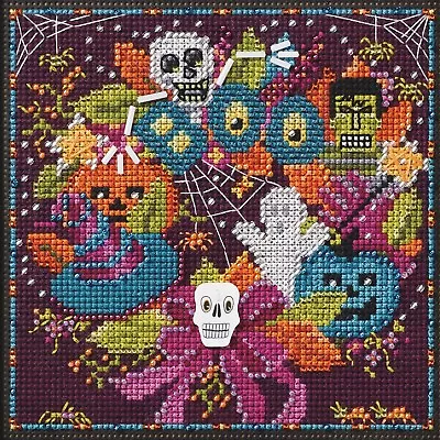 Halloween Fun Cross Stitch Kit Mill Hill 2024 Buttons & Beads Autumn MH142426 • $14.99