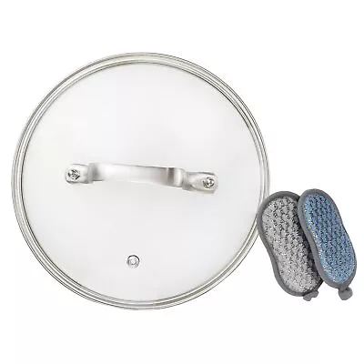9 Inch Glass Lids For Pots And PansTempered Glass Lid With Heat Resistant Ha... • $23.45