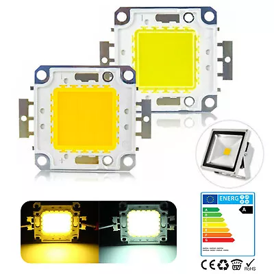 LED Chip Lights High Power COB SMD Bulb 100W 50W 70W 30W 20W 10W Floodlight Lam • $0.99