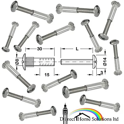 Hafele M6 COMPLETE CONNECTING BOLTS SCREWS KITCHEN CABINET FURNITURE FIXINGS • £21.99