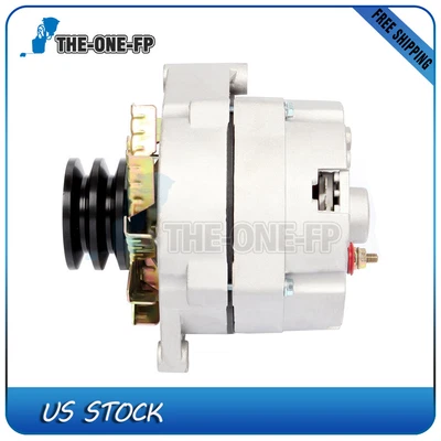 $71.15 • Buy Alternator High Output For 63Amp One Wire 10SI Self-Exciting SBC BBC GM 7127B