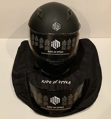 ILM Full Face Motorcycle Helmet Removable Winter Neck Scarf Size Small Ilm-313 • $26.23