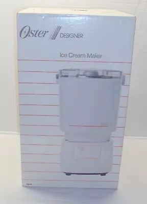 1985 Oster Designer Ice Cream Maker - Vintage - New In Sealed Box • $49.99