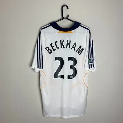 £149.99 • Buy BNWT LA Galaxy Football Shirt Jersey 2007/08 Home BECKHAM #23 (L)