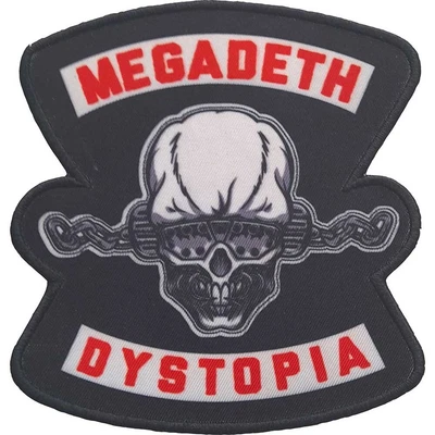 £4.89 • Buy MEGADETH Dystopia : Printed SEW-ON PATCH 100% Official Licensed Merch