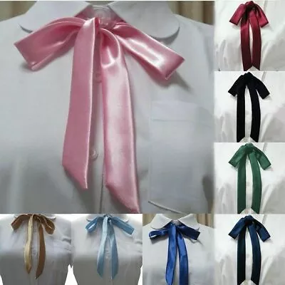 Satin Bow Tie Gambler Western Cowboy Necktie Ribbon For Wedding Men Shirts Suit# • $8.88