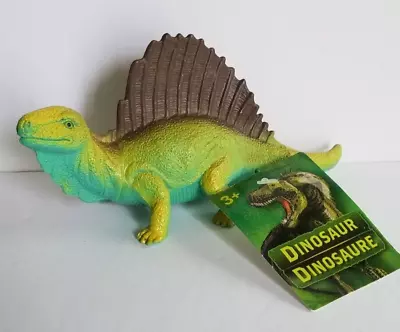 Greenbrier Int'l Dimetrodon Green Dinosaur Toy Figure 3  X 6 1/2  NWT • $6.79