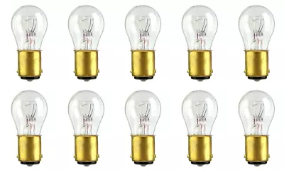 Box Of 10 #1158 Auto Lamp Bulb Automotive Lightbulb Dual Filament BA15d • $8.82