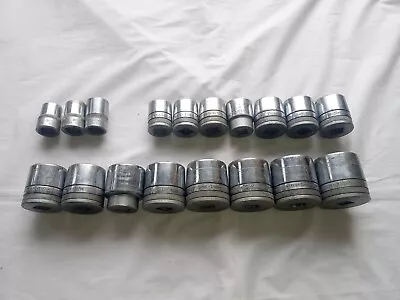 Vintage S-K 3/4  Drive 18pc Socket Set SAE 7/8in To 2in USA • $154