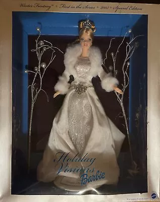 2003 Winter Fantasy Barbie Holiday Visions Special Edition OPENED • $550