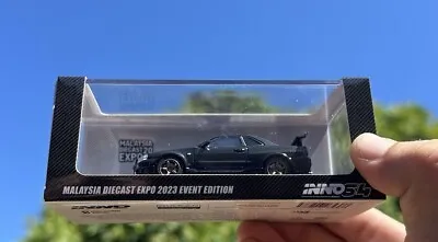 Inno64 Nissan Skyline GTR R34 Z-Tune Full Carbon Malaysia EXPO 1/64 • $40