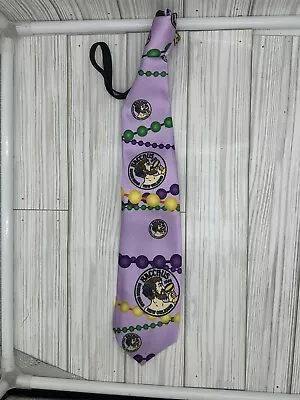 Mardi Gras Krew Of Bacchus Neck Tie (LED Lights Inside ) • $9.09