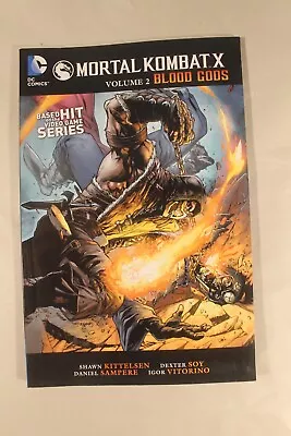 Mortal Kombat X Vol 2 Blood Gods Graphic Novel (Paperback Very Good DC) • $12.95