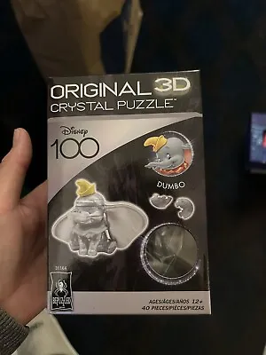 Disney 100 Original 3D Crystal Puzzle - Dumbo • £35