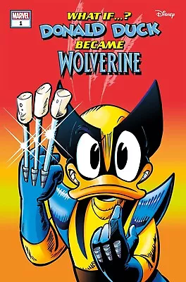 What If…? Donald Duck Became Wolverine #1 NM CVR A MARVEL 07/31/24 PRESALE • $5.36