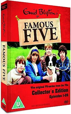 £37.95 • Buy Enid Blyton’s The Famous Five Collection Dvd Set Episodes 1-26 Mint Free Postage