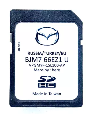 £25.49 • Buy 2023 Genuine Mazda Map Sat Nav Sd Card Uk Europe Russia Mazda 3, Cx-30 Bjm7