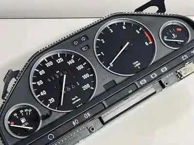 BMW E30 - Gauge Cluster Rings Silver • $32.70