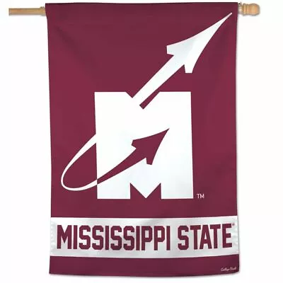 Mississippi State Bulldogs Vault Flying M 28 X40  Banner Flag New Wincraft 👀 • $23