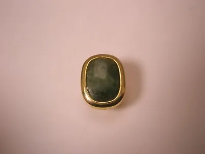 $22.99 • Buy -Jade Green Stone Quality Vintage Tie Tack Lapel Pin