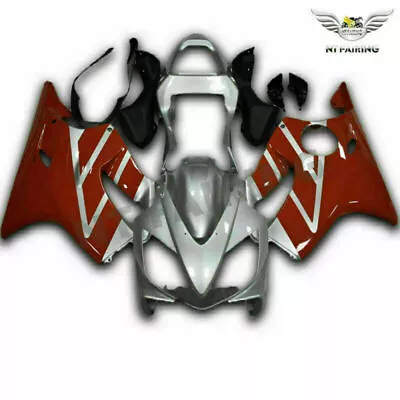 Injection Silver Red Plastic Kit Fairing Fit For Honda 2001-2003 CBR600 F4I X23 • $498.99