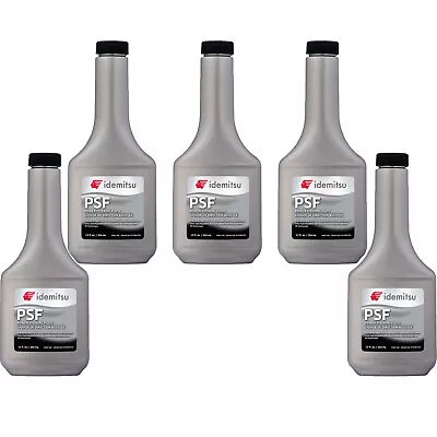 5 X -12oz Bottles (5-Bottles) Genuine Idemitsu Power Steering Fluid 08206-9002 • $45.95