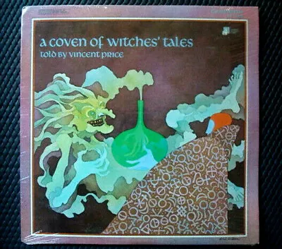 VINCENT PRICE COVEN OF WITCHES TALES RECORD LP  (SEALED)  Halloween • $150