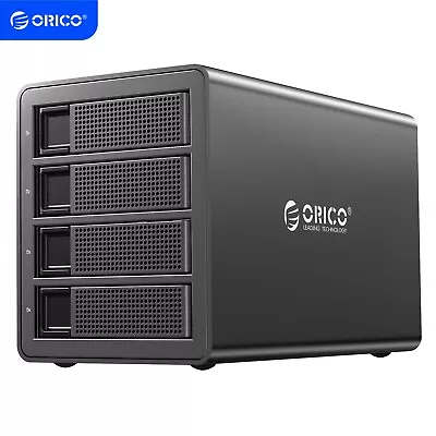 ORICO 4 Bay External Hard Drive Enclosure USB3.0 To SATA For 3.5''HDD 150W Power • $209.99