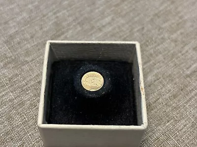 Columbia Mint Miniature $20 Saint Gaudens .5 Gram 22K American Gold Eagle Coin • $45