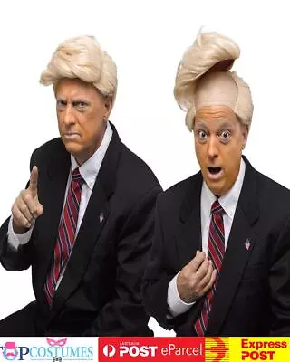 Flip Top Comb Over Wig President Donald Trump USA America Costume Hair • $35