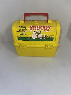 Snoopy Lunch Box • $16