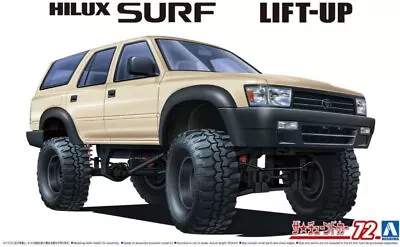 Aoshima 1/24 Scale Model Car Kit Toyota VZN130G Hilux Surf Lift-Up 1991 4Runner • $24.90