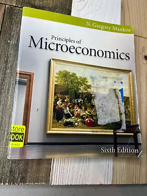 Principles Of Microeconomics 6th Edition N. Gregory Mankiw Paperback Very Good • $10