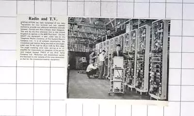 $6.24 • Buy 1962 Glasgow Radio Equipment Under Test At Telephone Works Coventry