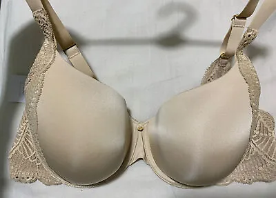 Ex M&S PERFECT FIT UNDERWIRED FULL CUP Bra With MEMORY FOAM ROSE QUARTZ Size 42A • £14.99