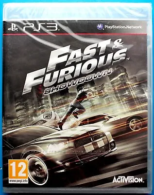 Fast & Furious: Showdown (NEW & SEALED) PS3 PLAYSTATION 3 PAL UK The And The F&F • £28.95