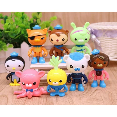 £5.56 • Buy Xmas Gift Octonauts Figure Toy Barnacles Peso Shellington Dashi Tweak Cake Decor