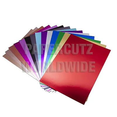 £1.39 • Buy A4 Mirror Card & Holographic - Luxury Metallic Products Choice Of Colours A3