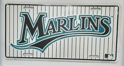 Florida Marlins  MLB Baseball Metal License Plate Tag NOS New Novelty Tag • $5.83