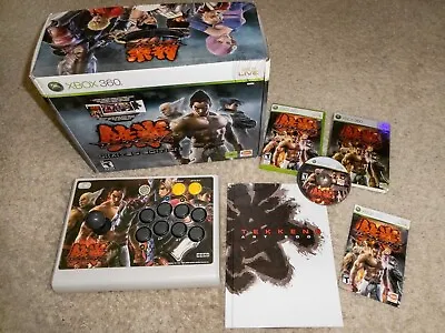 $64.99 • Buy Tekken 6 Limited Edition (Xbox 360, 2009) W/Hori Arcade Stick, Art Book, & Game