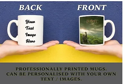 £11.95 • Buy Gandalf The Hobbit Wizard Personalised Mug Photo Text Custom Coffee Tea Cup Gift