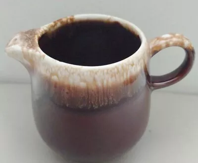 Vintage McCoy Pottery Brown Drip Creamer Pitcher 7020 USA • $10