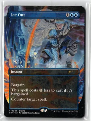 MTG  Ice Out Wilds Of Eldraine Promo Anime • $3