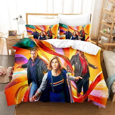£25.99 • Buy Doctor Who Duvet Cover Bedding Set+Pillowcase Quilt Cover Size Single/Double SK