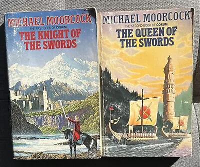 Michael Moorcock SCI-FI / FANTASY Collection Book 1 And Book2 CORUM Series . • £7