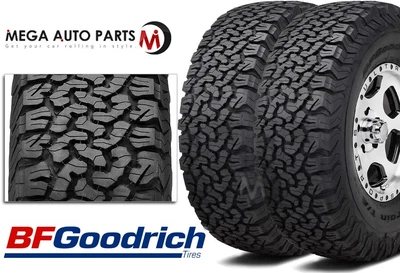 $702.28 • Buy 2 BFGoodrich All Terrain T/A KO2 LT285/70R17 121R RWL 10/E Truck SUV 3PMSF Tires