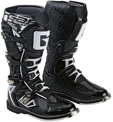 Gaerne React Black Mx Boots Motocross Enduro Trail & Off Road Boots • £140