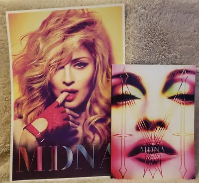 Madonna MDNA 2012 Official VIP Tour Souvenir Program And Poster • $89.99